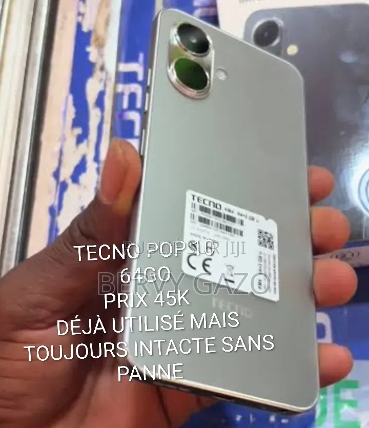 Tecno Pop 10 64 GB Gris