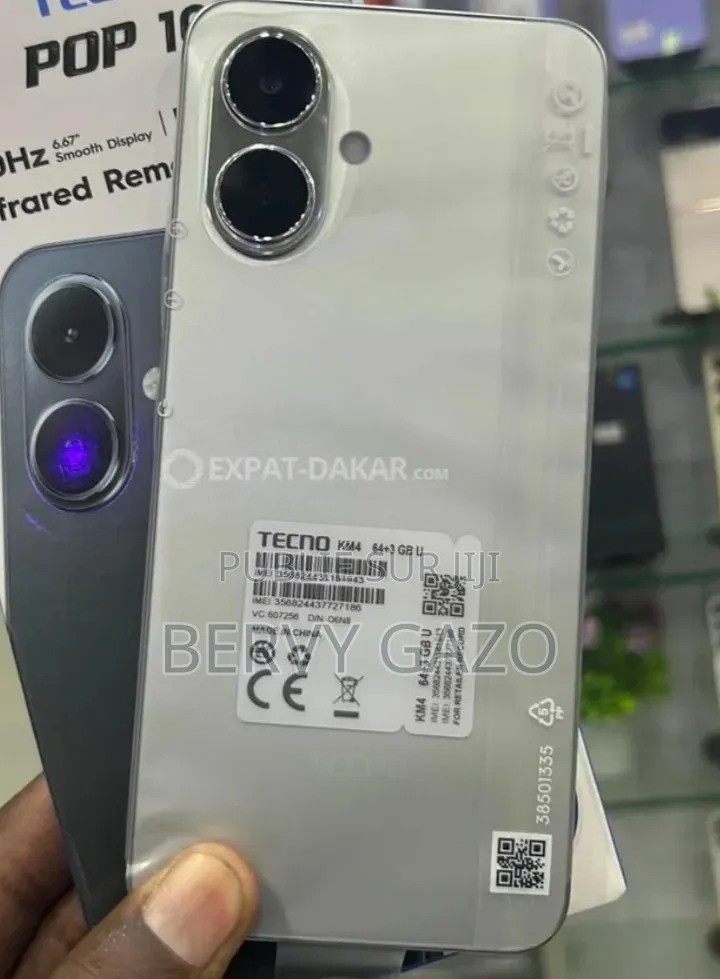 Tecno Pop 10 64 GB Gris