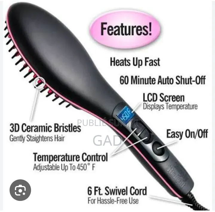 Brosse À Cheveux Chauffante