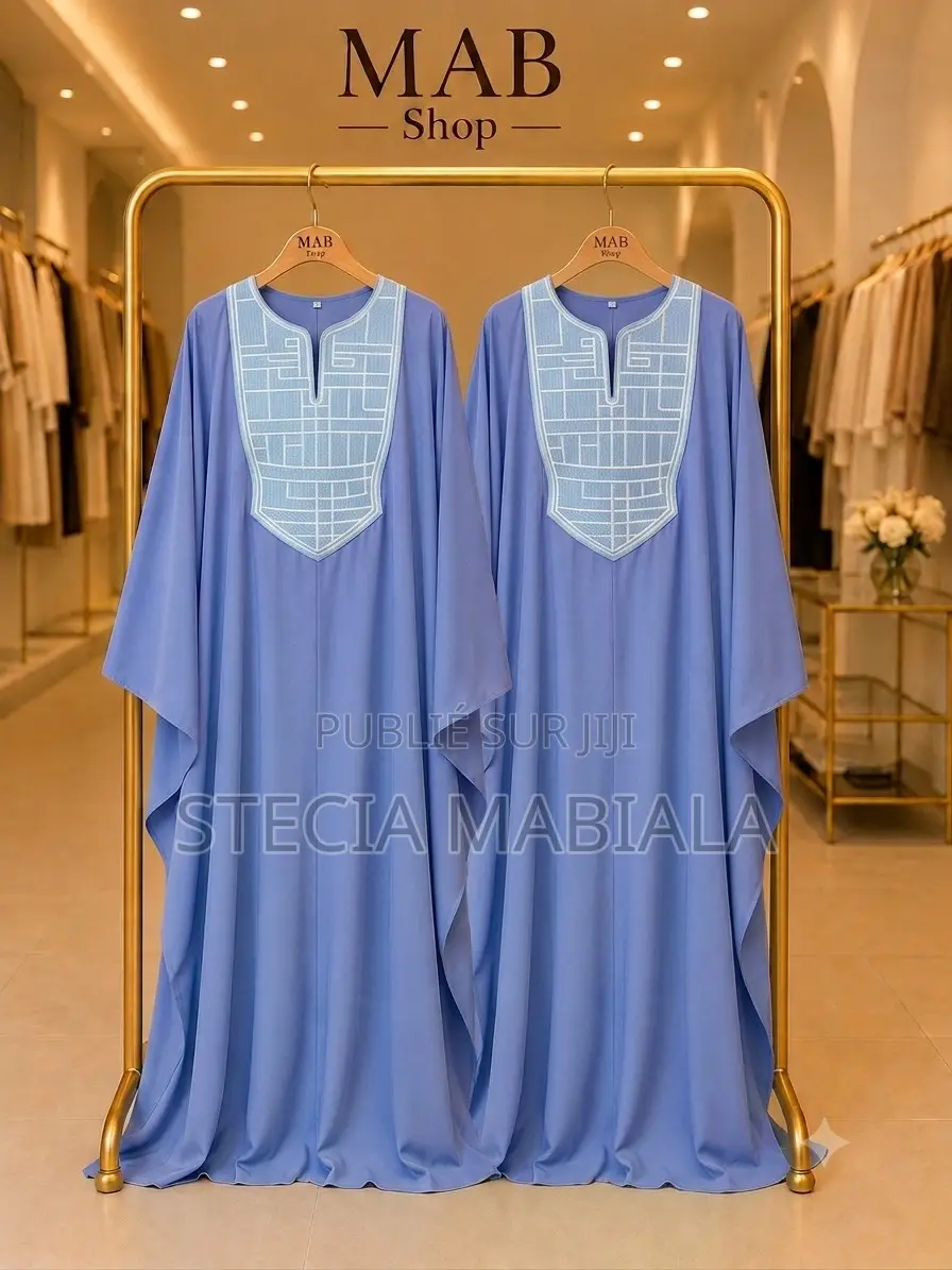 Robe Boubou Brodée