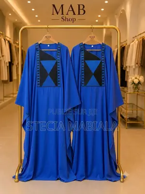 Robe Boubou Brodée
