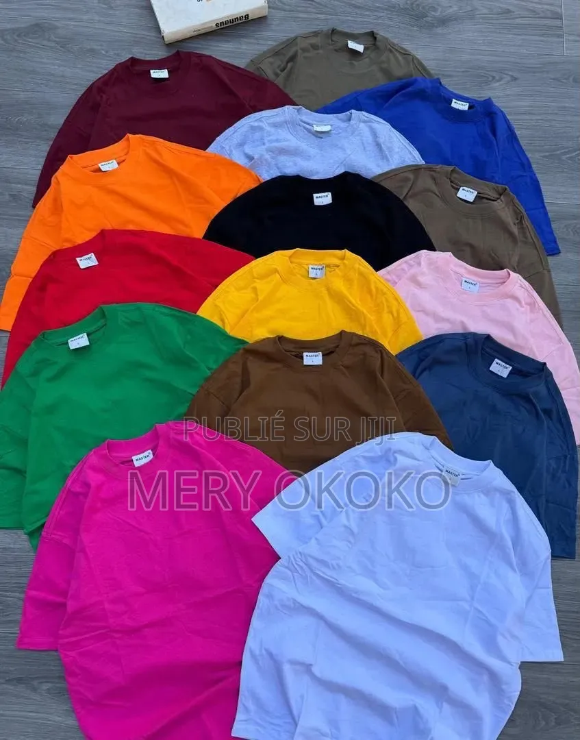Tee Shirt 100% Coton Lourd De Bonne Qualité