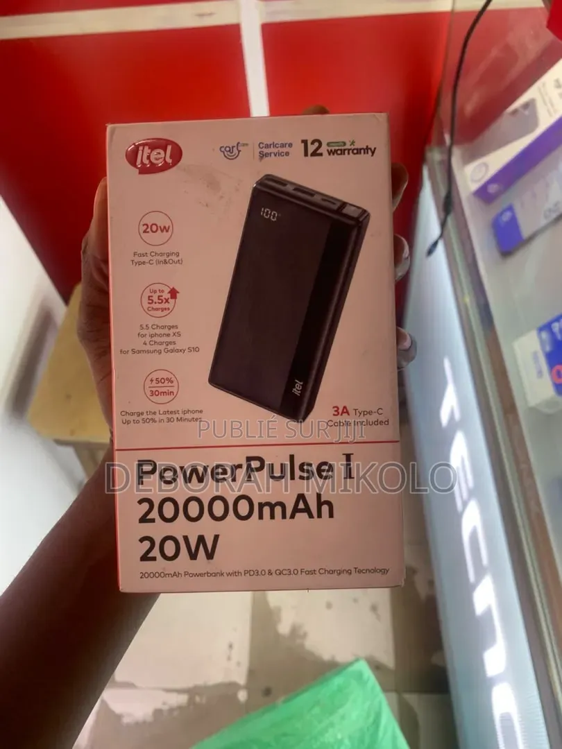 Nouveau Itel Power 900 Noir