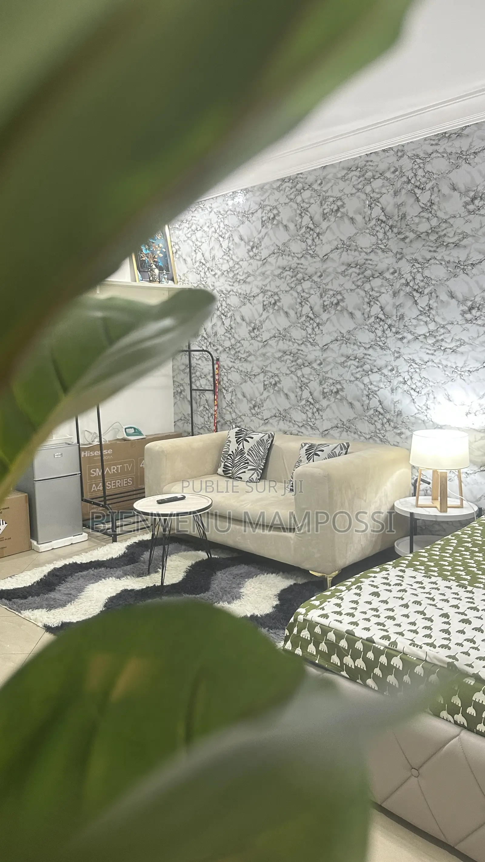 Furnished 1chbre Studio dans Mps Appart, Poto-Poto à Louer