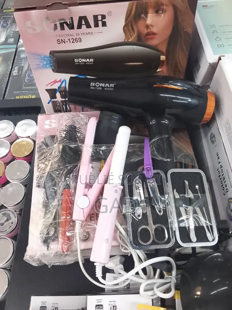Kit Complet Accessoires Pour Entretien Cheveux
