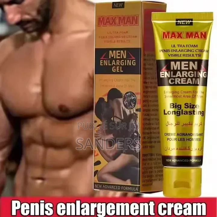 Max Man Men Enlarging Cream – Crème Intime Pour Homme