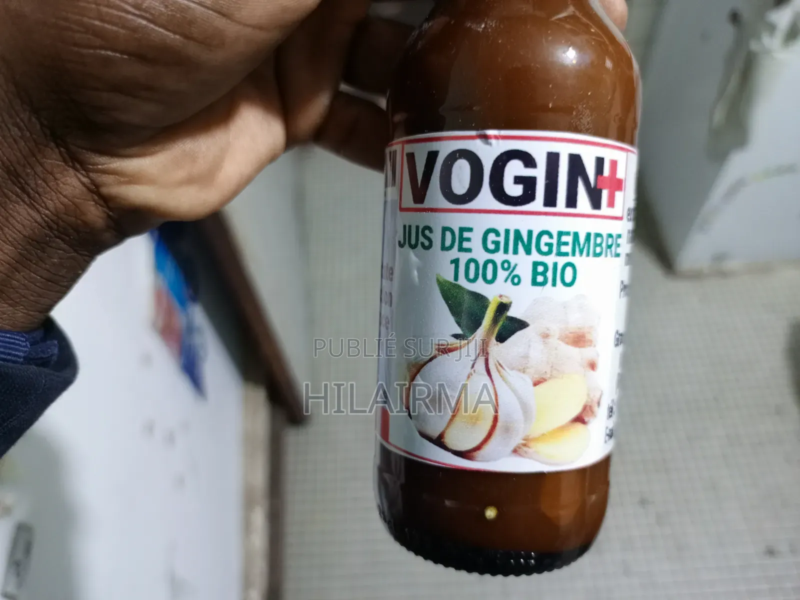 Jus De Gingembre 100% Bio