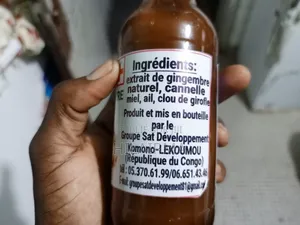 Jus De Gingembre 100% Bio
