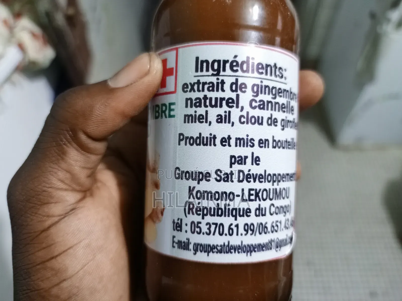 Jus De Gingembre 100% Bio