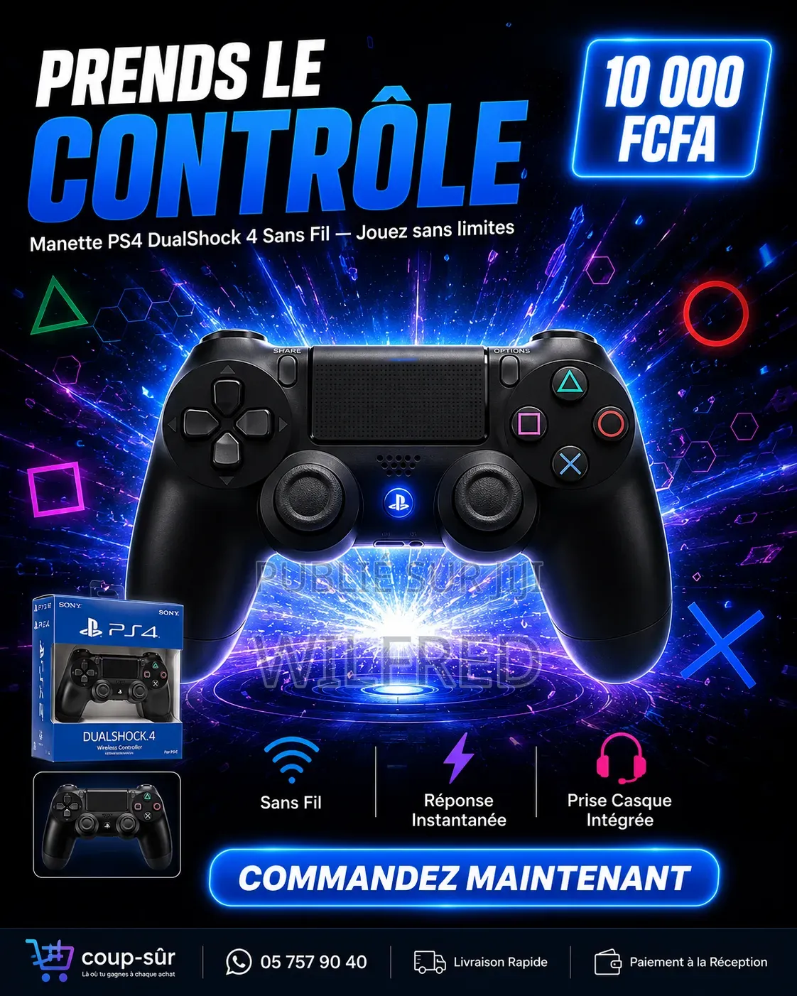Manettes Ps4