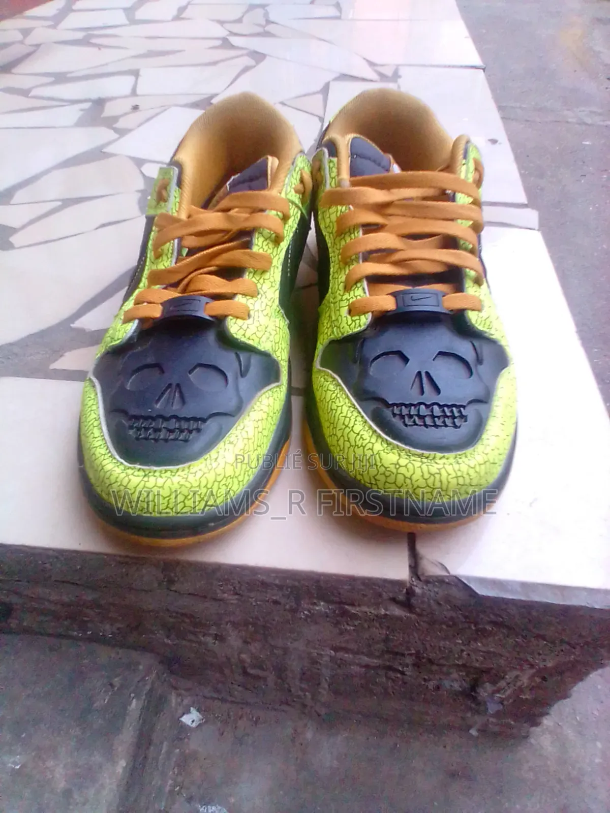 Nike Sb Vert Jaune Taille 42