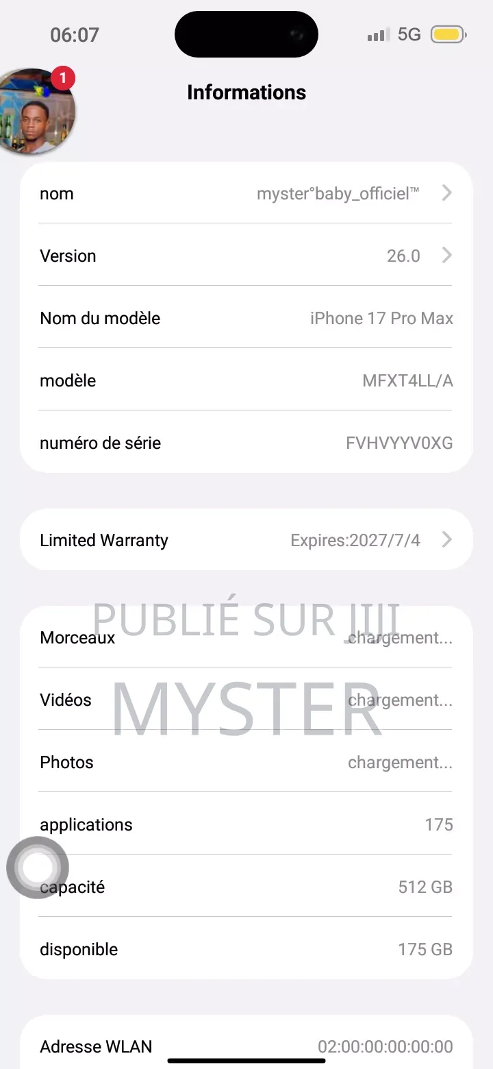 Apple iPhone 17 Pro Max 512 GB Orange