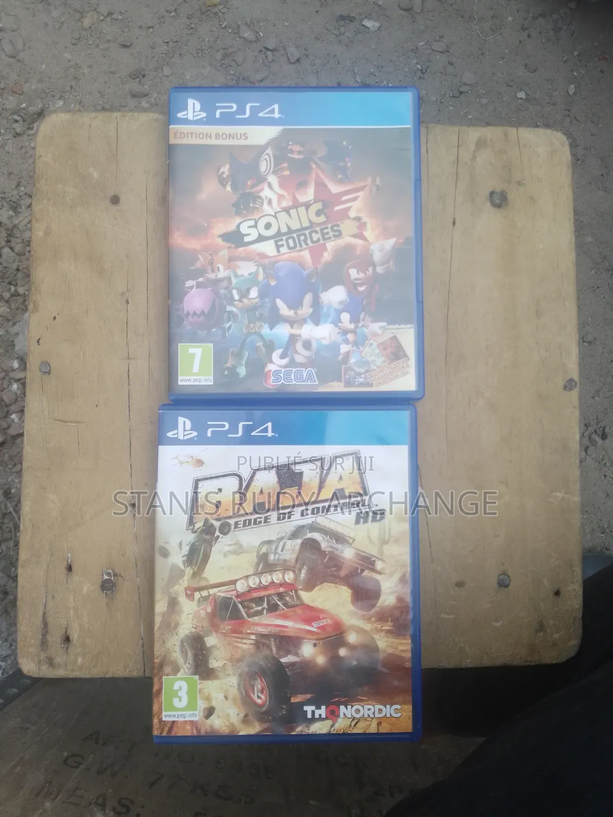 Sonic Forces ( Aventure) Et Baja ( Course) Ps4/Ps5