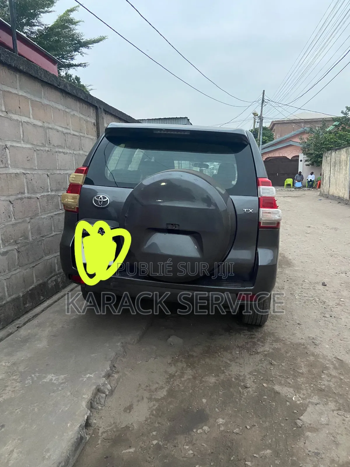 Toyota Land Cruiser Prado 2019 Noir