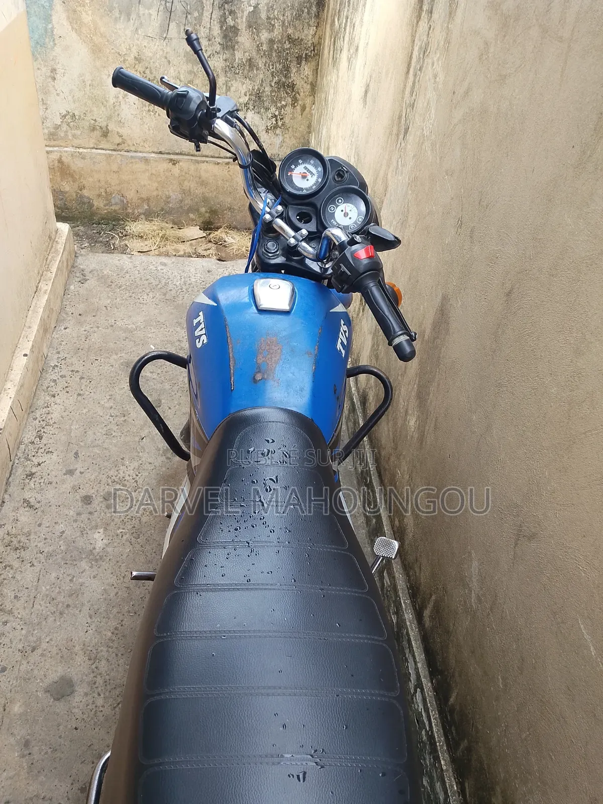 TVS HLX 125 2023 Bleu