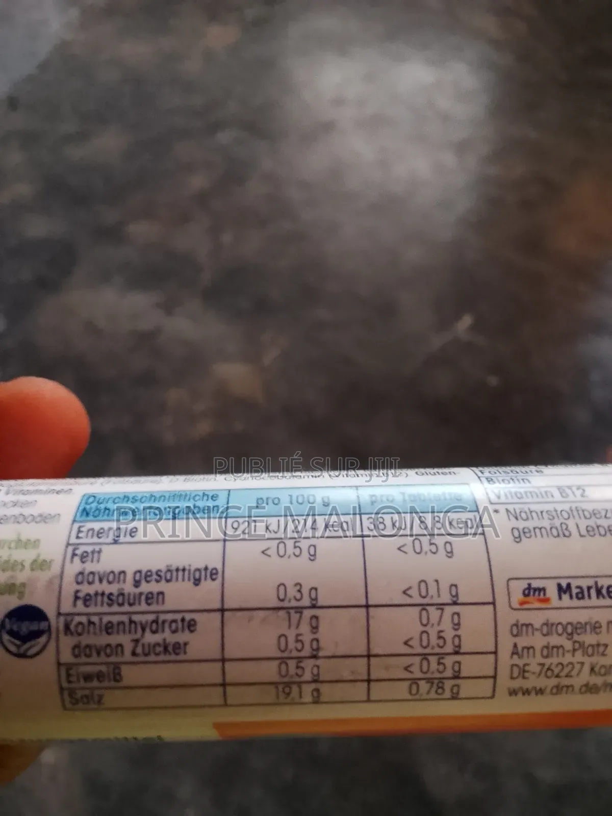 Complément Alimentaire Allemand