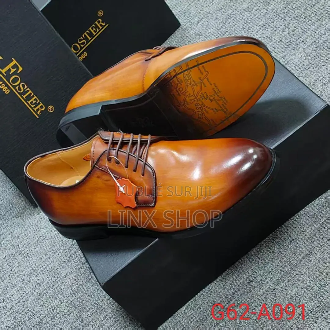 Richelieu Classique Avec Un Laçage Fermé.