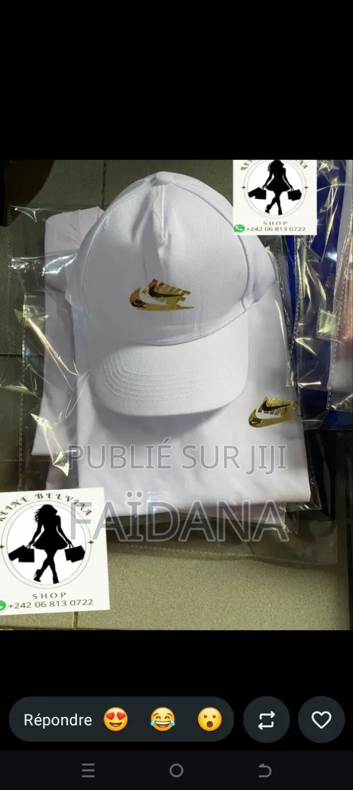 Ensemble T-Shirt Plus Casquettes
