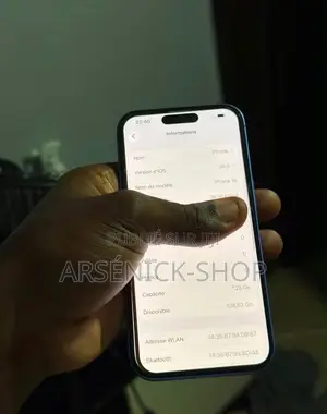 Nouveau Apple iPhone 16 128 GB Bleu