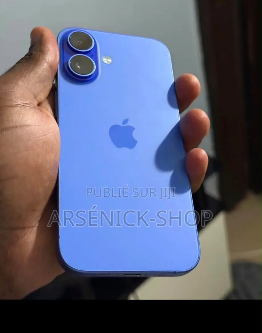 Nouveau Apple iPhone 16 128 GB Bleu