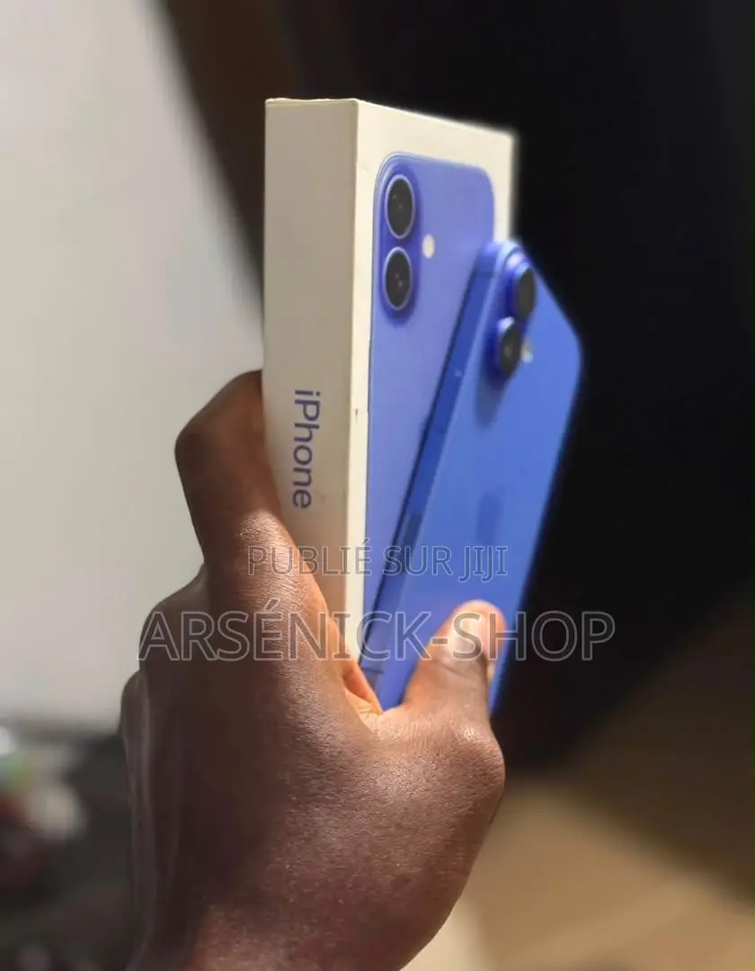Nouveau Apple iPhone 16 128 GB Bleu