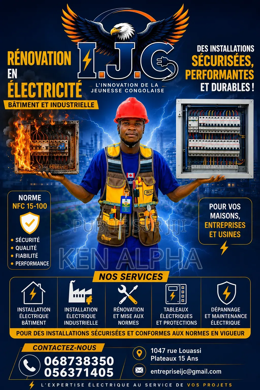 I.J.C Entreprise l'Innovation De La Jeunesse Congolaise