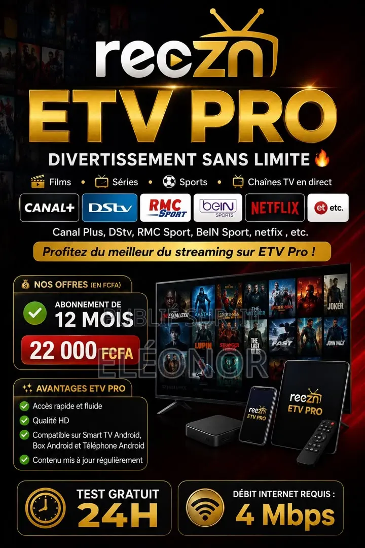 Abonnement Etv Pro