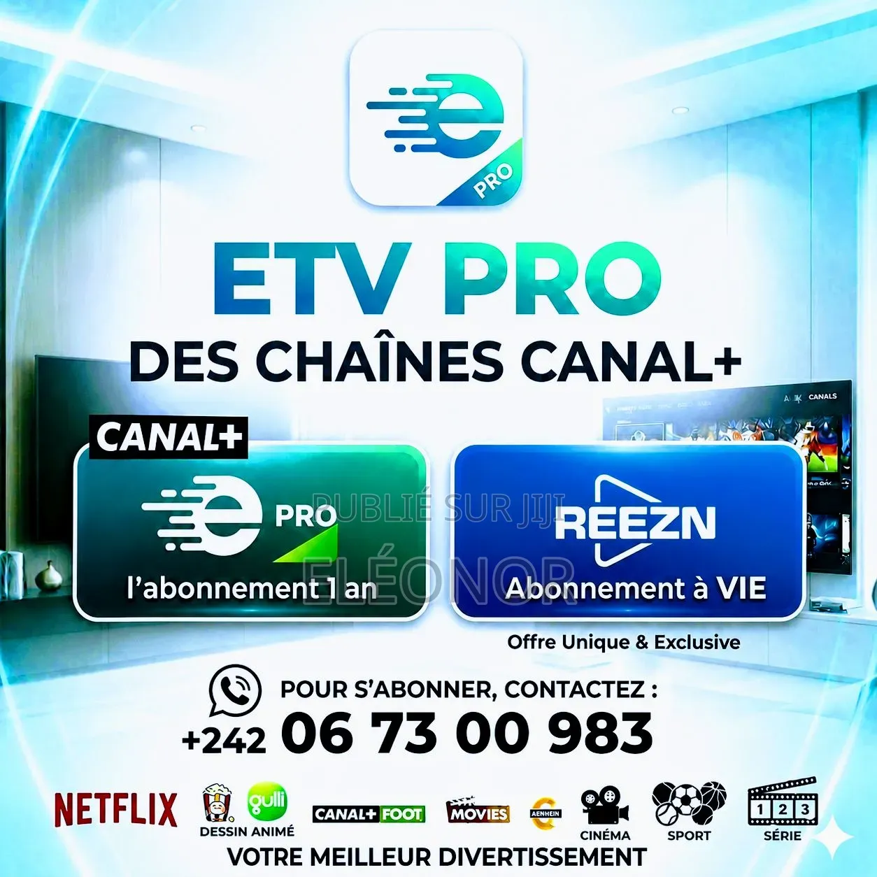 Abonnement Etv Pro