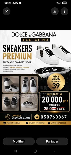 Sneakers Dolce Gabbana Portofino
