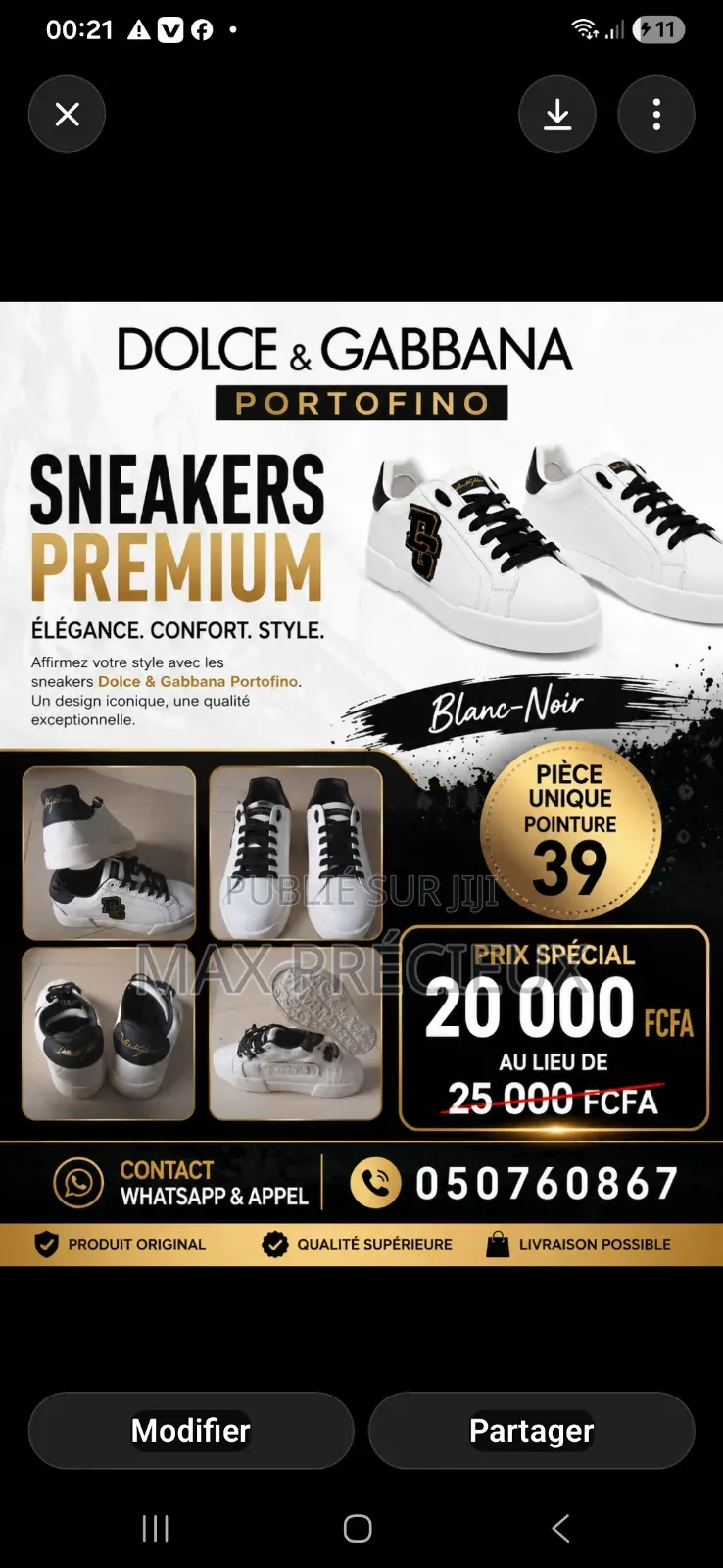 Sneakers Dolce Gabbana Portofino