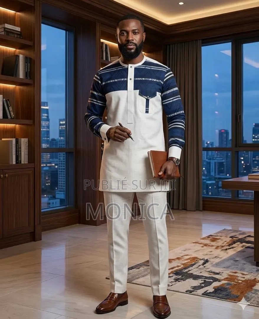 Ensemble Tunique Homme Africain