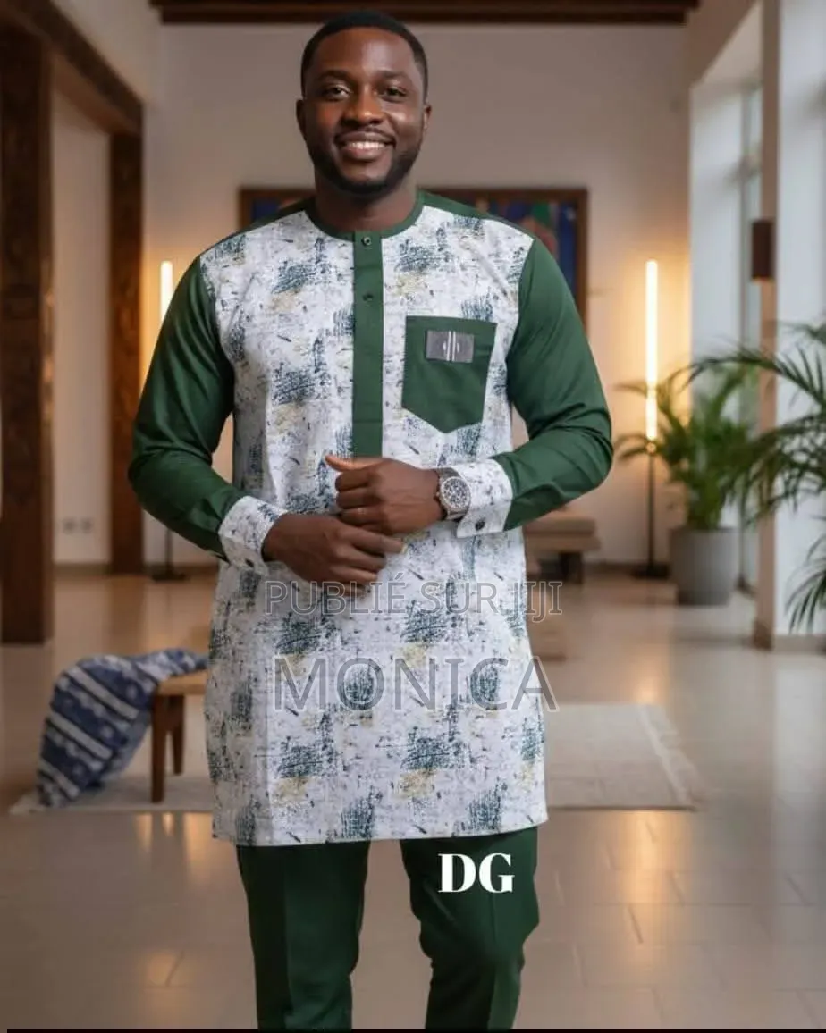 Ensemble Tunique Homme Africain