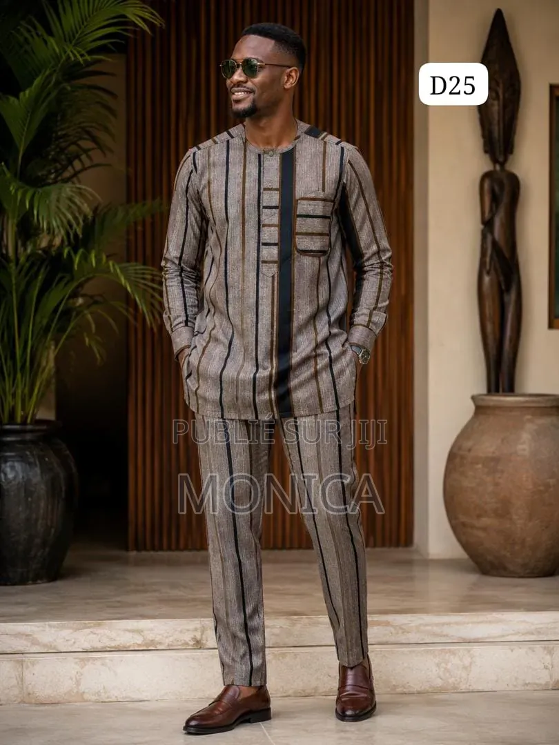 Ensemble Tunique Homme Africain