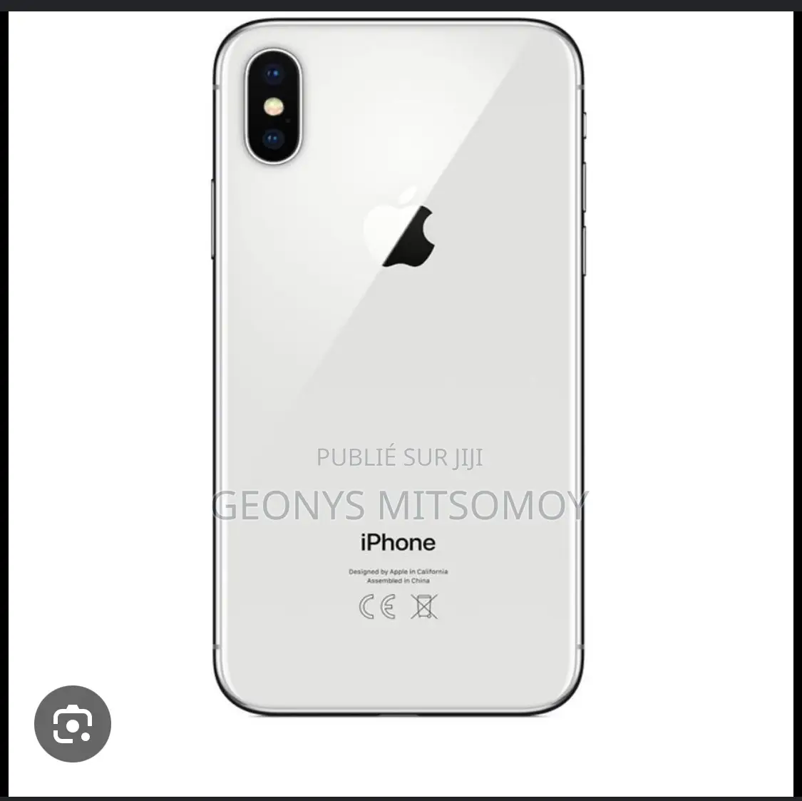 Apple iPhone X 256 GB Blanc