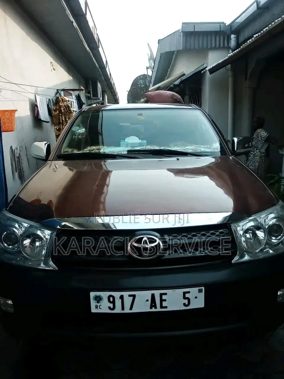 Toyota Fortuner 2017 Marron