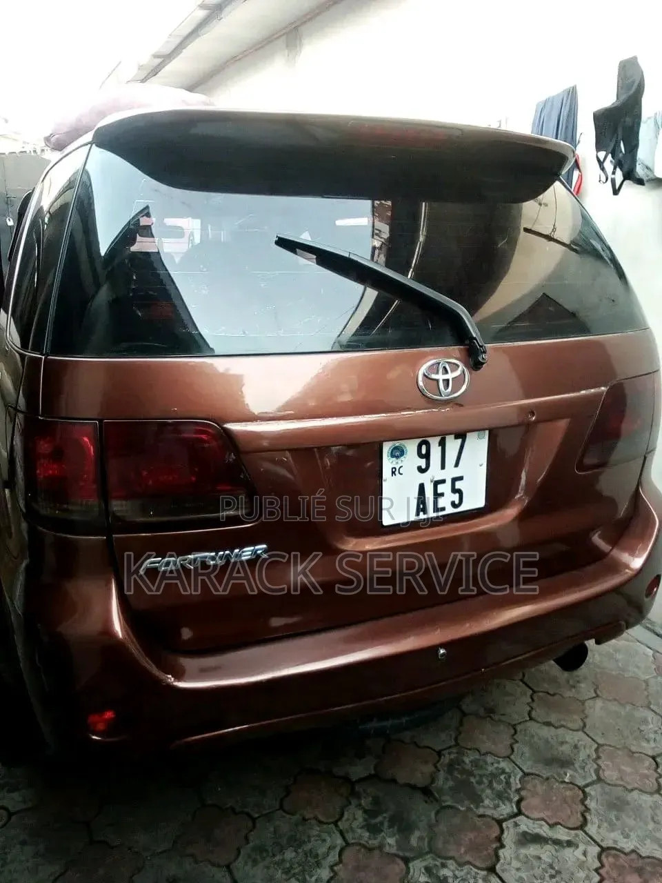 Toyota Fortuner 2017 Marron