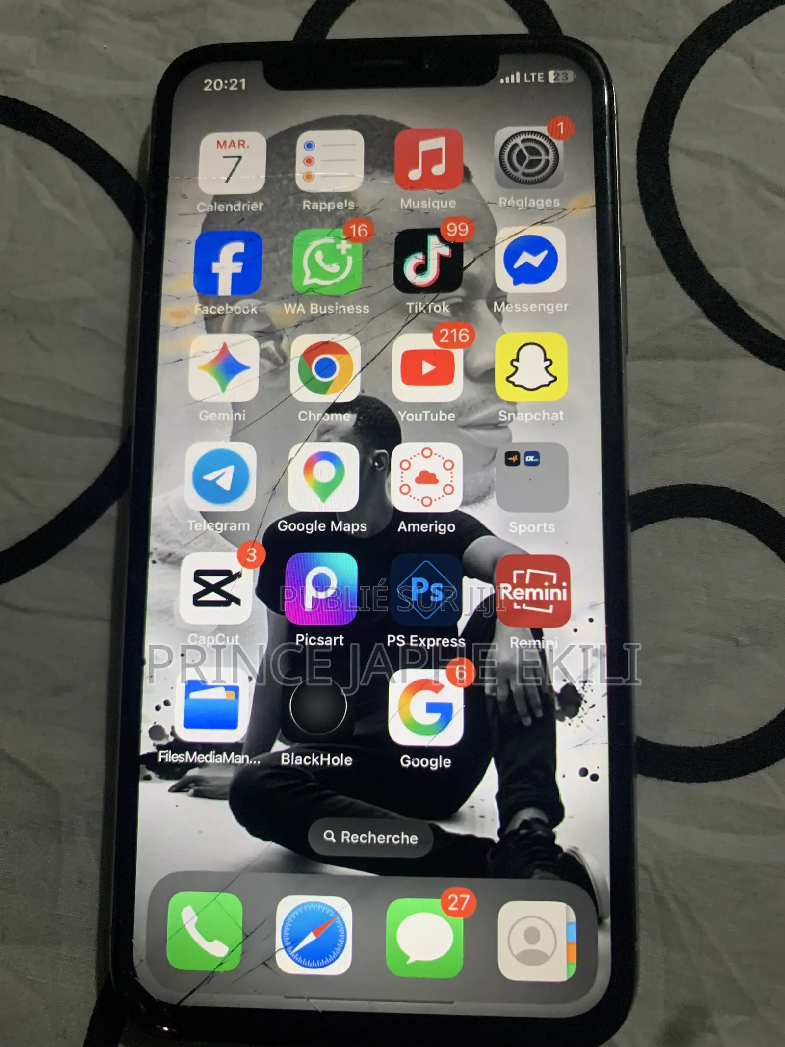 Apple iPhone X 64 GB Blanc