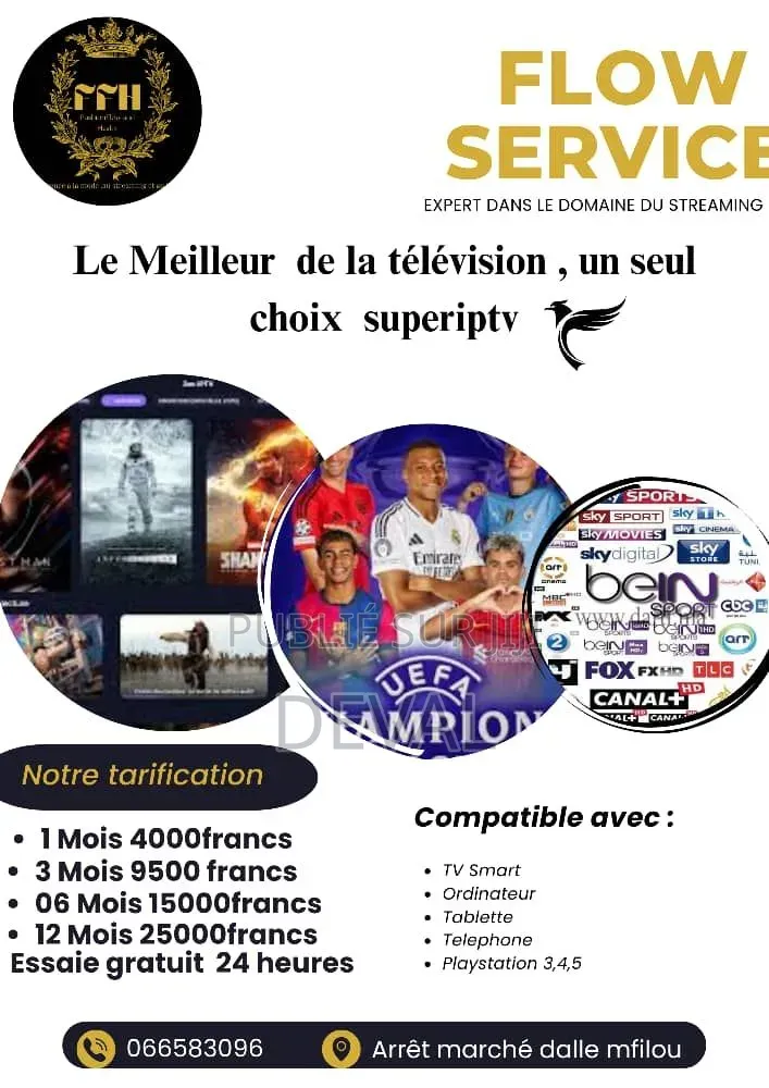 Chaînes Iptv