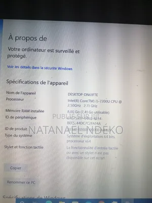 Ordinateur portable HP ProBook 640 G5 8GB Intel Core i5 HDD 500GB
