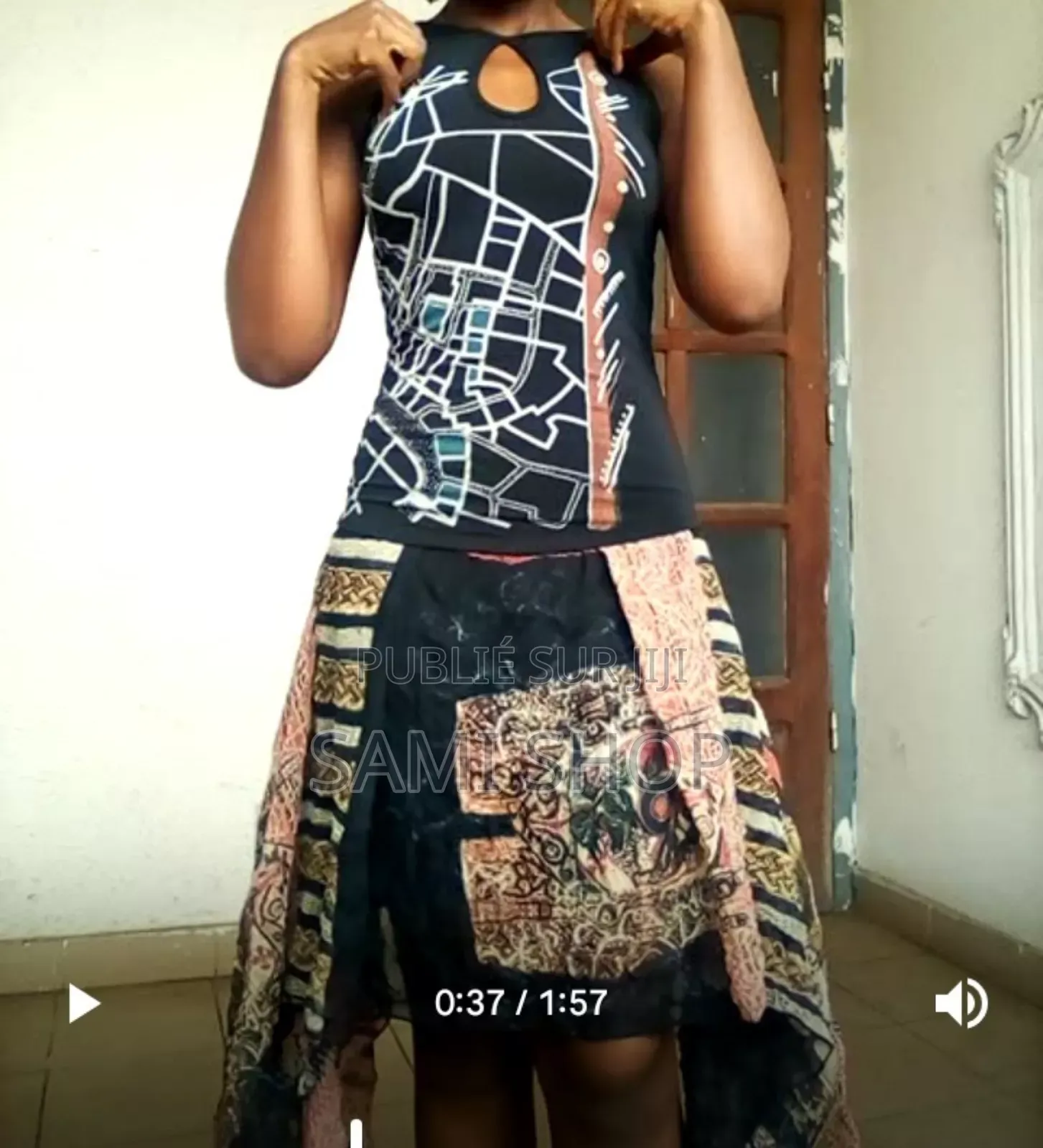 Robe Artistique Afro Fusion