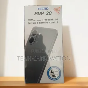 Nouveau Tecno Pop 20 128 GB Noir