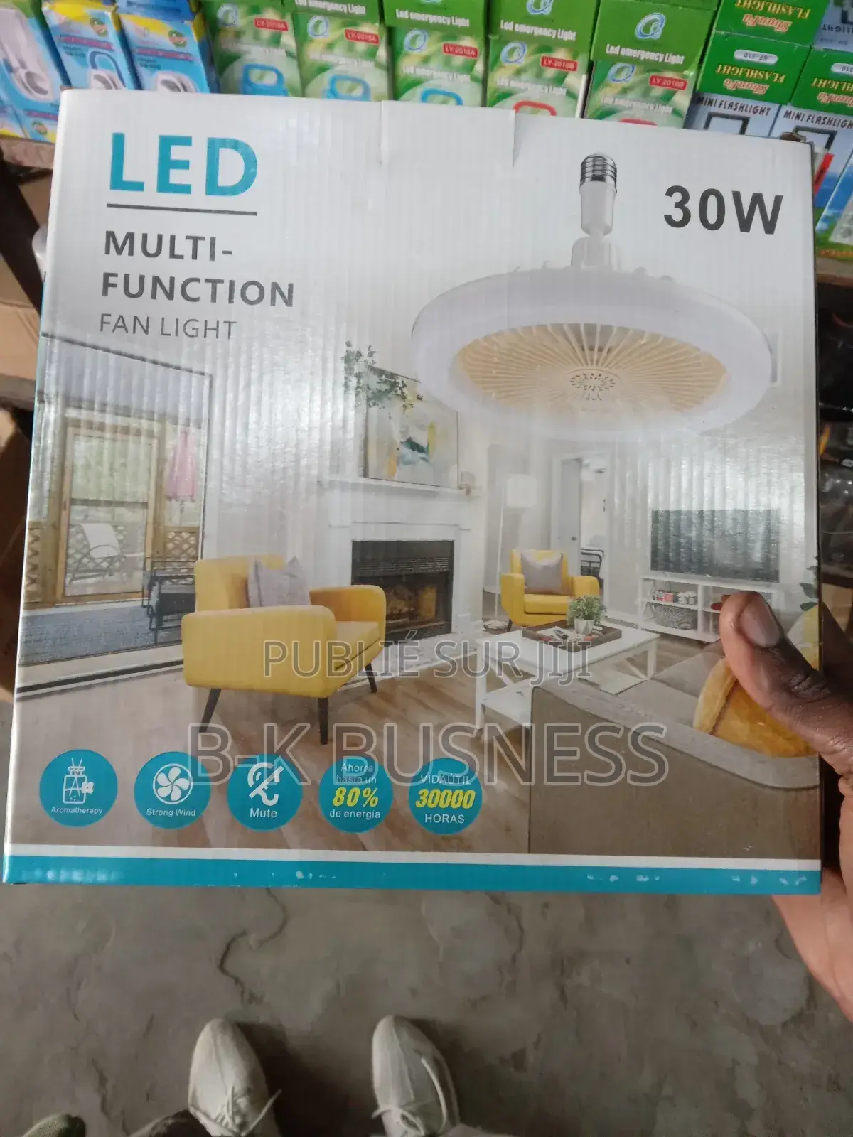 Ventilateur Led