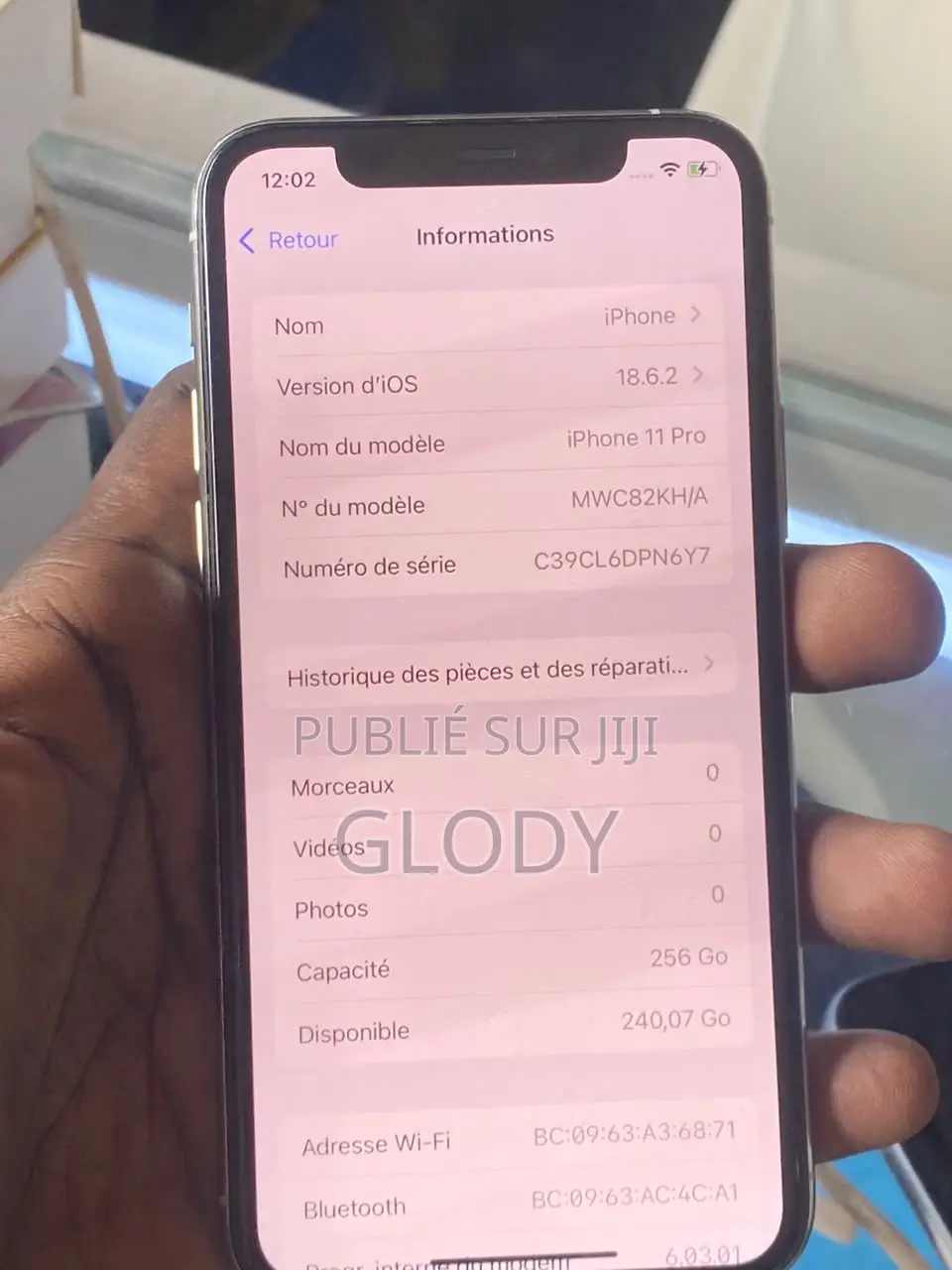 Apple iPhone 11 Pro 256 GB Gris
