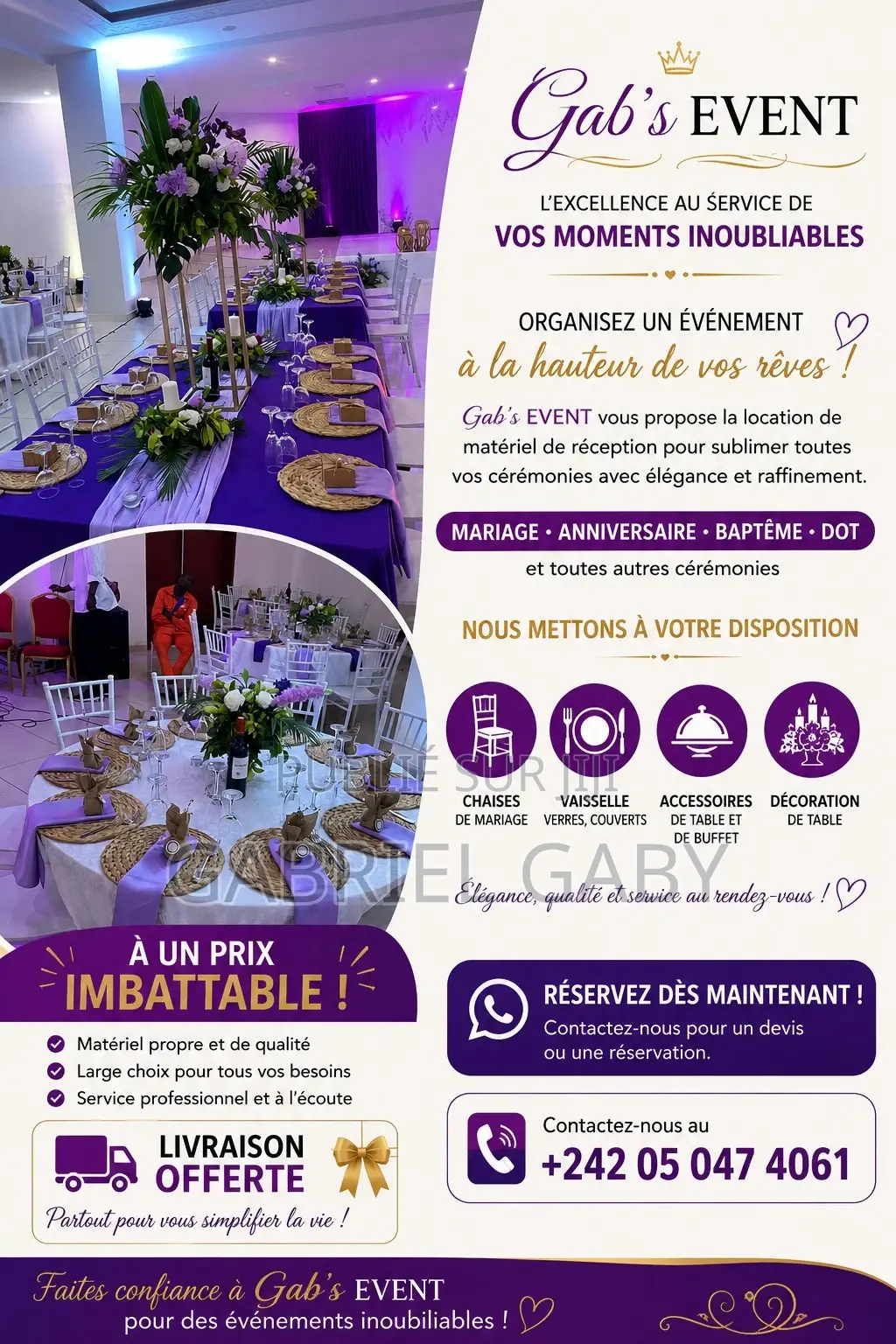 Service De Decoration