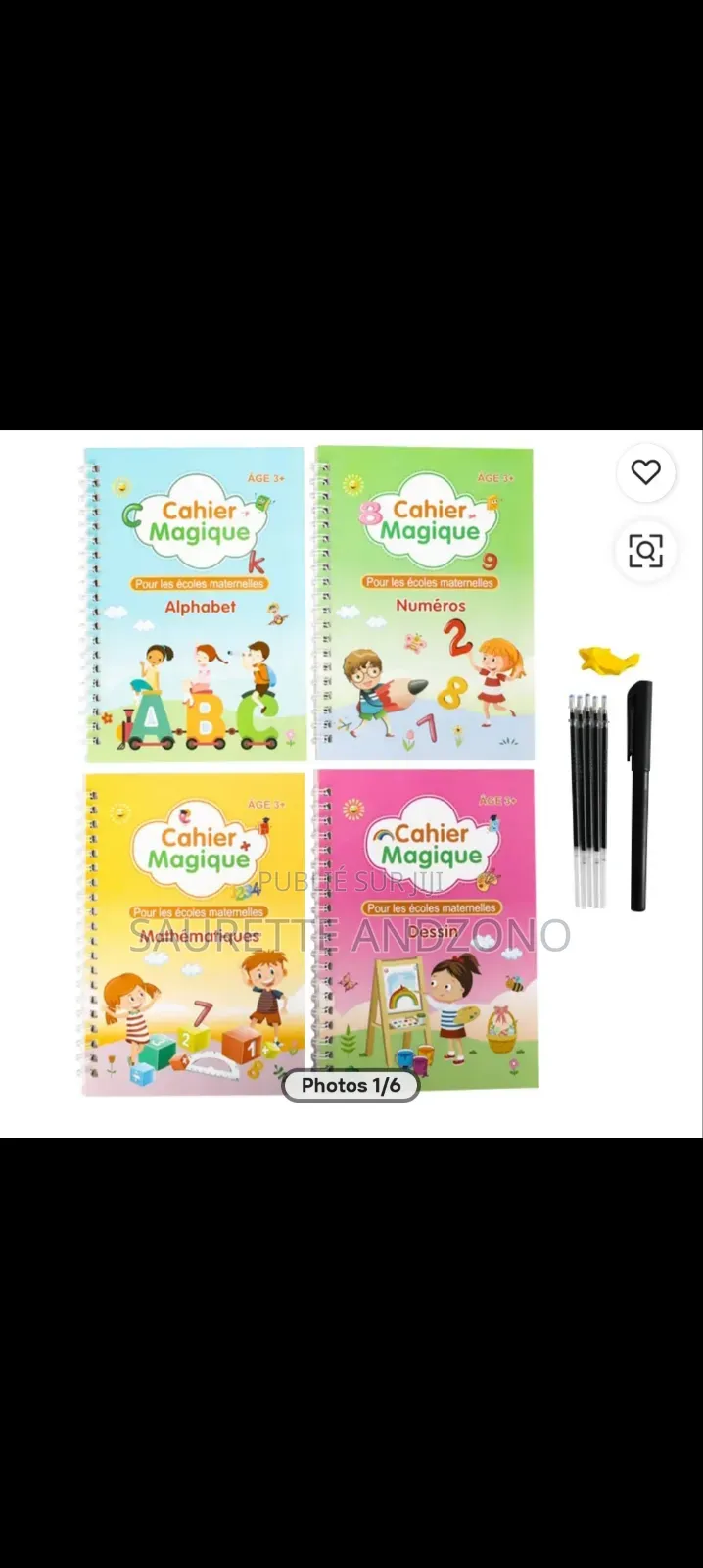 Kit Cahier Magique