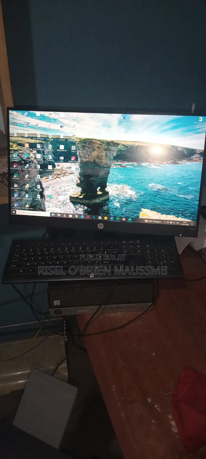 Ordinateur de bureau HP ProDesk 600 G3 4GB Intel Core i3 SSD 500GB