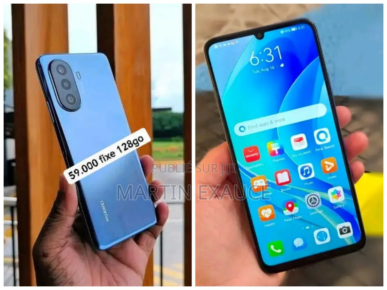 Nouveau Huawei Nova Y70 128 GB Autre
