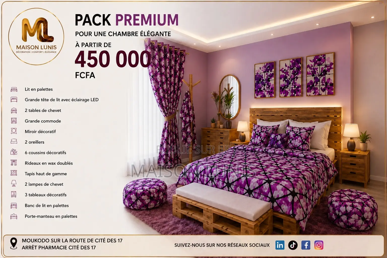 Pack Chambre Complète
