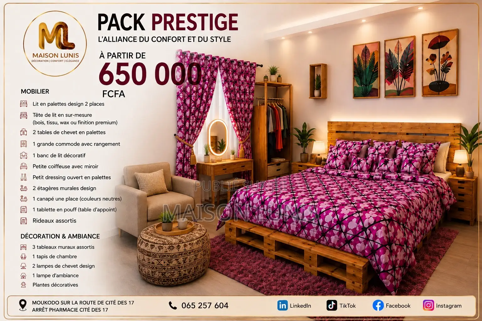 Pack Chambre Complète