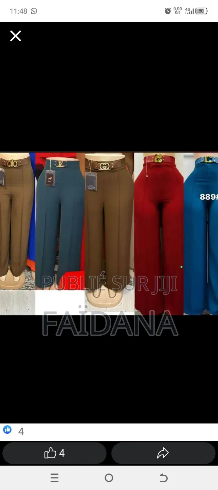 Pantalons Large